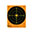 CALDWELL Orange Peel 5.5" Bullseye Target - 25PK